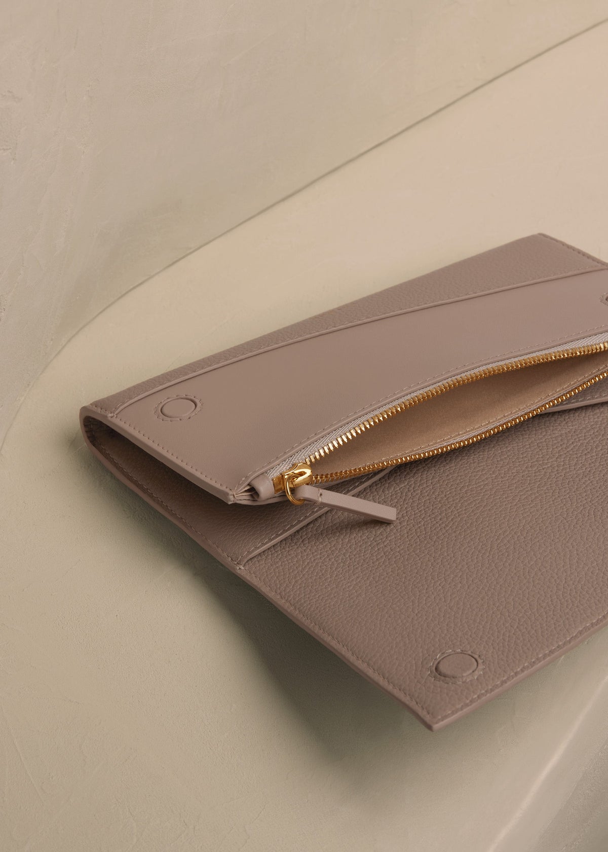 Portefeuille Sierra - Duo Taupe