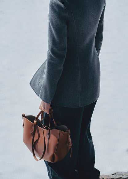 Cyme Mini - Cognac Grainé