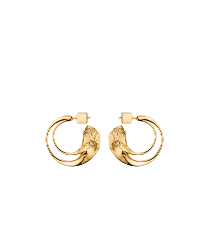 Créoles Eroz - Dorée à l’or 24 carats