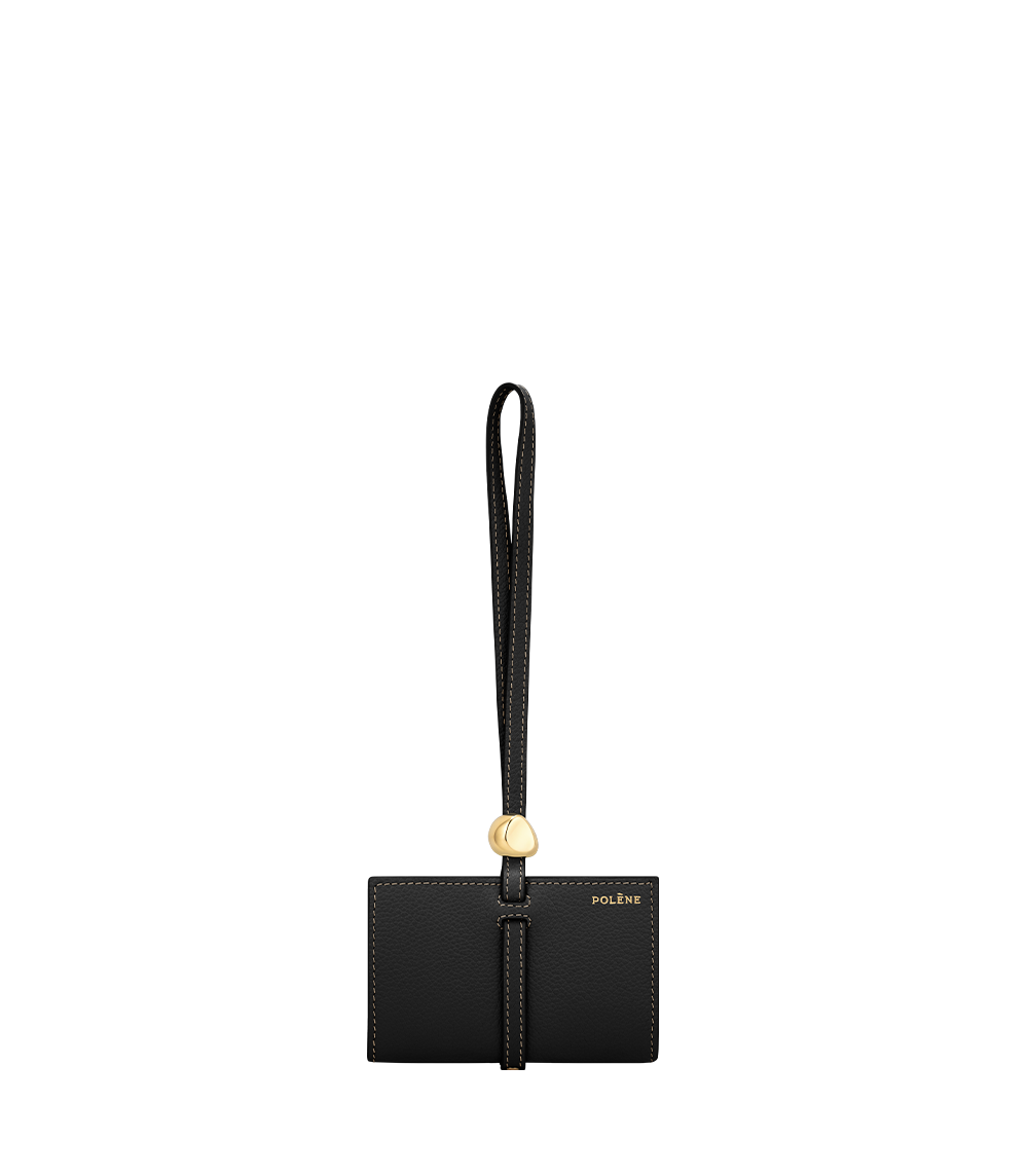 Porte cartes Kayé - Noir Grainé